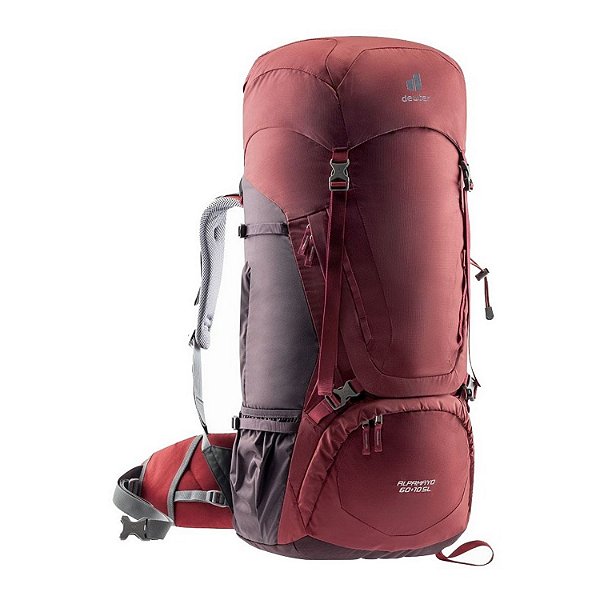 Mochila Cargueira Deuter Alpamayo 60+10L SL Vermelho