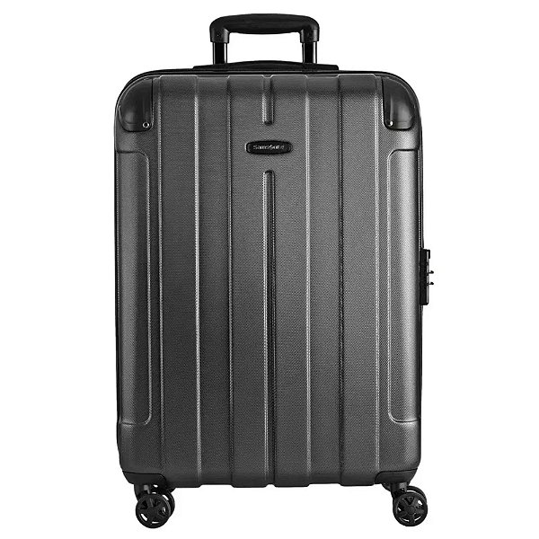 Mala de Bordo Samsonite Expansível Tcs Eurotravel Preto