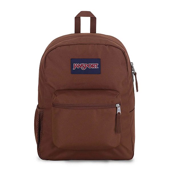 Mochila Jansport Cross Town Basic Brown Marrom