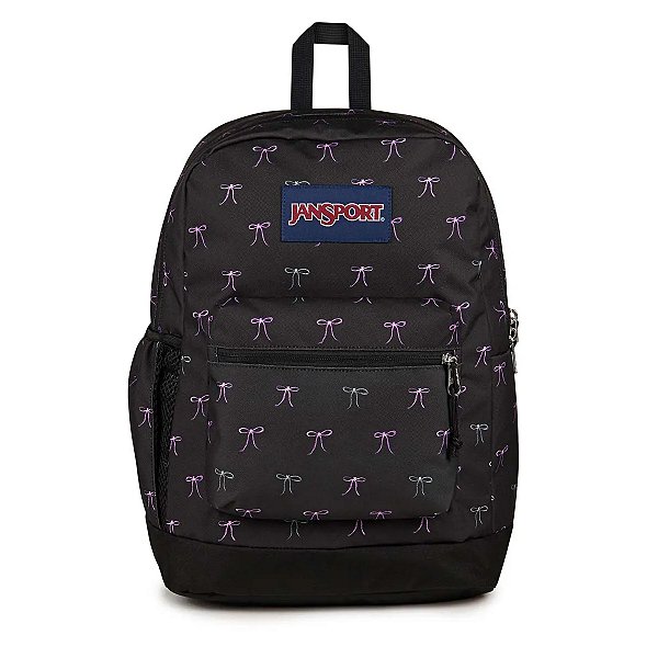 Mochila Jansport Cross Town Plus Bad Bows Preto
