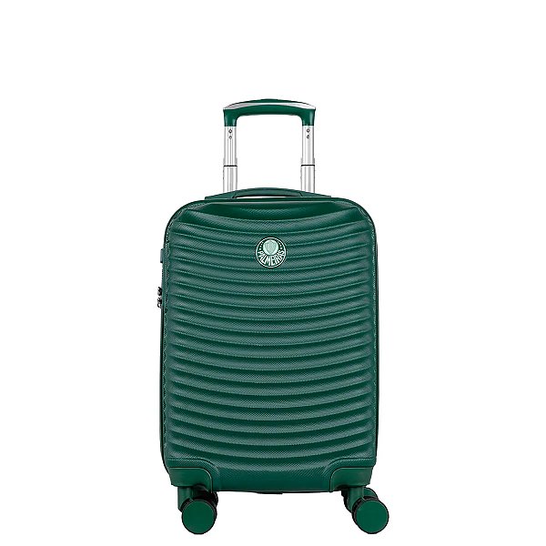 Mala de Bordo Sestini com Rodas 360° Vega Palmeiras Verde