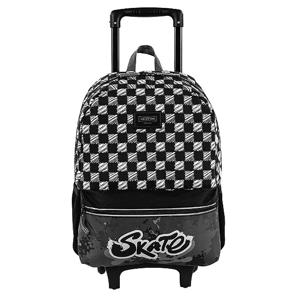 Mochila Sestini com Rodinhas Grande Sestini Skate Colorido