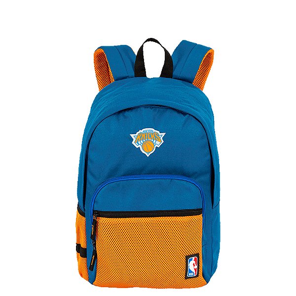 Mochila Sestini Grande NBD Legend Knicks Azul e Laranja