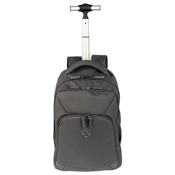 Mochila Sestini com Rodinhas Rollingg Hydroblock Cinza