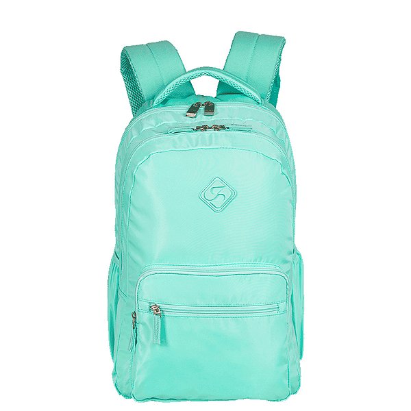 Mochila Sestini 2 Compartimentos College 4 Verde Água