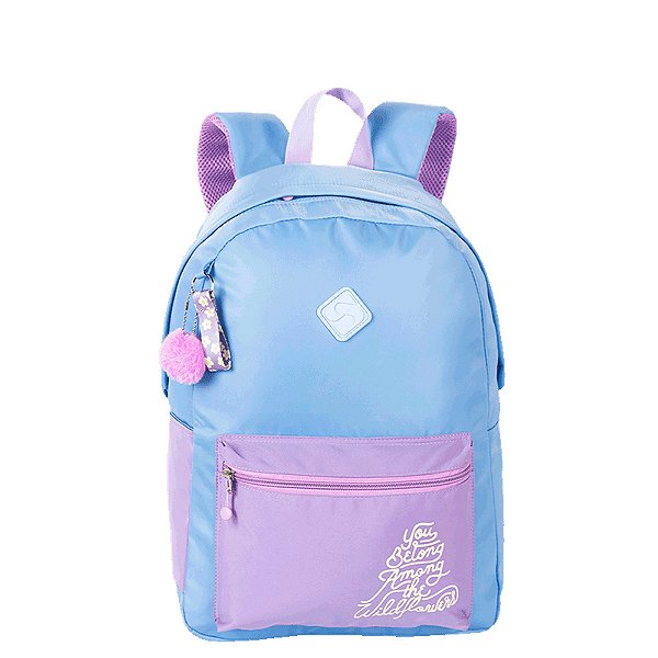 Mochila Sestini Grande Lover Roxo Lilás