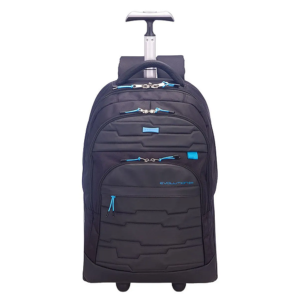 Mochila Sestini Mega Rodas Evolution Dark Division Preto