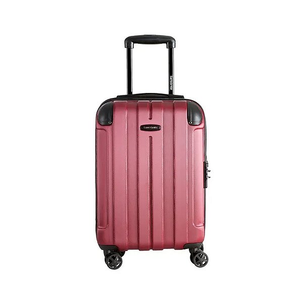 Mala de Bordo Samsonite Expansível Eurotravel Vermelho