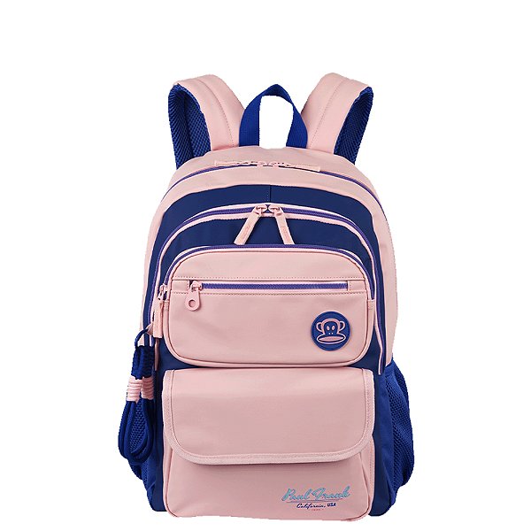 Mochilas Sestini 2 Comp Paul Frank Summer Unissex Rosa