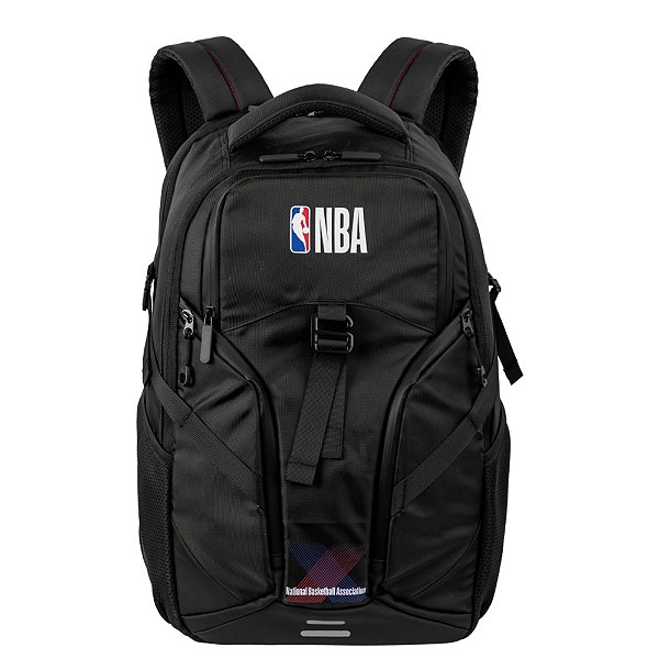 Mochila Sestini Grande 2 Comp Notebook Nba Max Unissex Preto