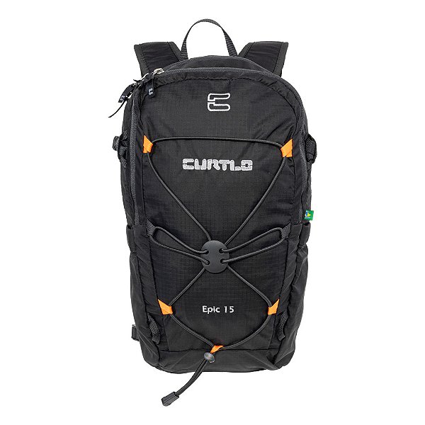 Mochila Curtlo Epic 15 Resistente à Água Unissex Preto