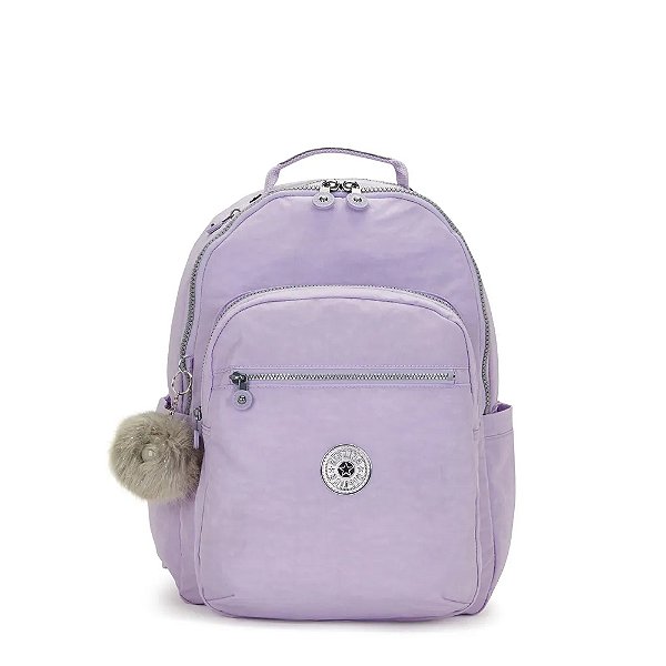 Mochila Kipling Seou Bridal Lavender Feminino Lilás