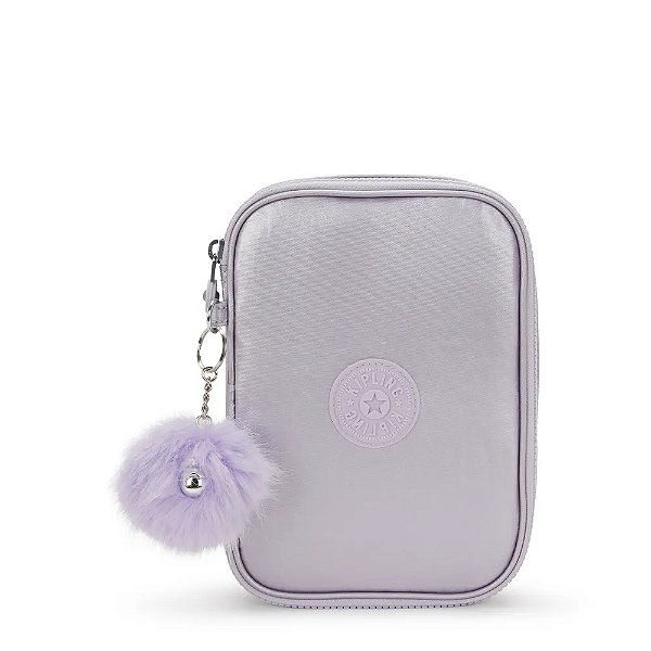 Estojo Kipling 100 Pens Lilac M Met BTS Feminino Lilas
