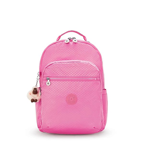 Mochila Kipling Seoul Pink Mermaid Em Feminino Rosa