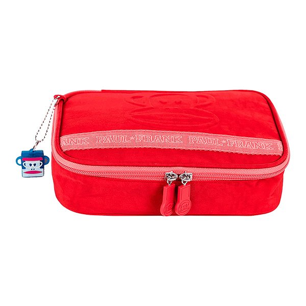 Estojo Sestini Box Paul Frank Classics Vermelho Cereja