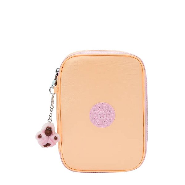 Estojo Kipling 100 Pens Magical Orange Feminino Laranja