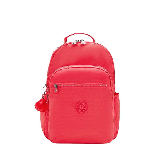 Mochila Kipling Seoul Escape Red Feminino Vermelho