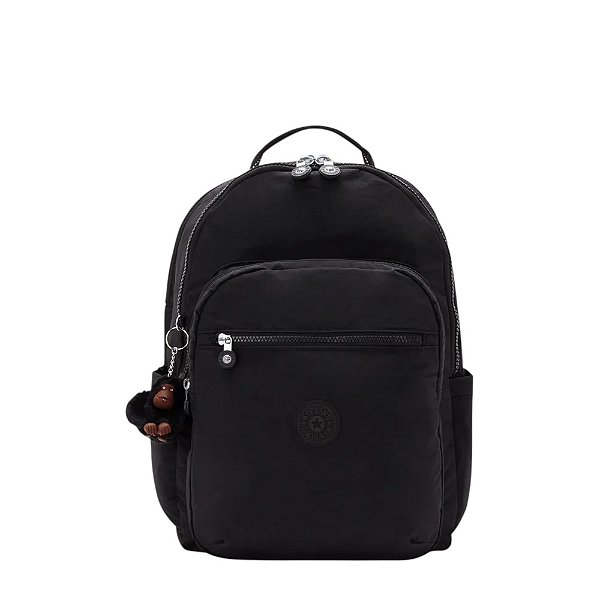 Mochila Kipling Seoul College True Black Feminino Preto