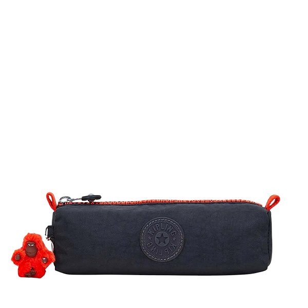 Estojo Kipling Freedom Iron Letter Fun Preto