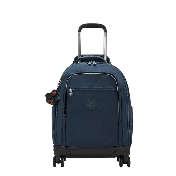 Mochila com Carrinho Kipling New Zea True Blue Tonal Azul