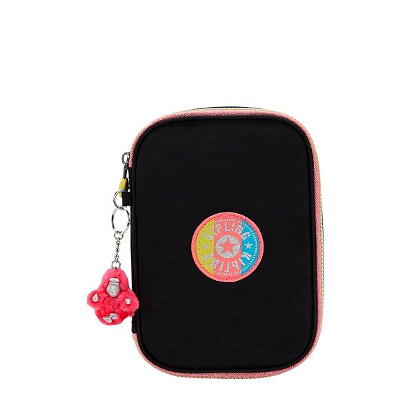 Estojo Kipling 100 Pens Galaxy Black FC Preto