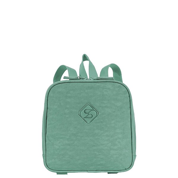 Lancheira Sestini Grande Sestini Lunch Crinkle Verde Jade