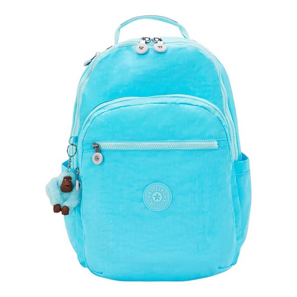 Mochila Kipling Seoul Galaxy Turq Feminino Azul