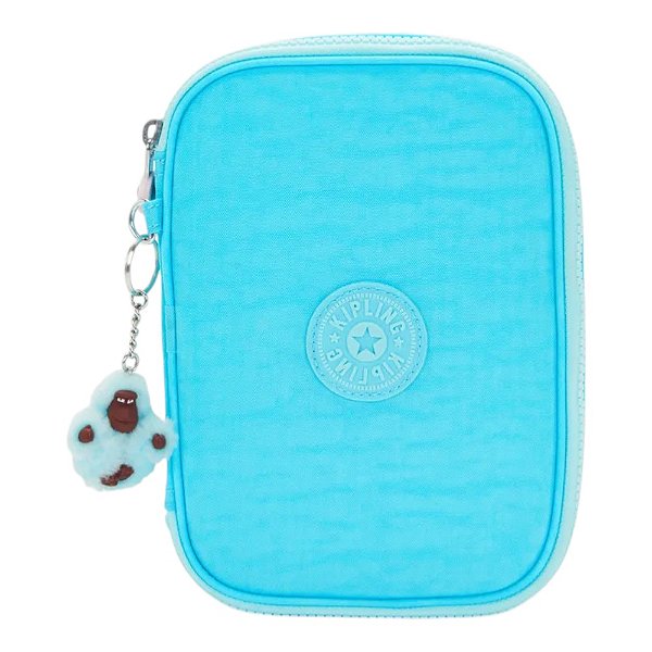 Estojo Kipling 100 Pens Galaxy Turq Azul