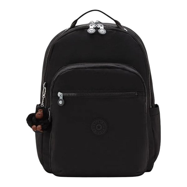 Mochila Kipling Seoul Laptop True Black Preto