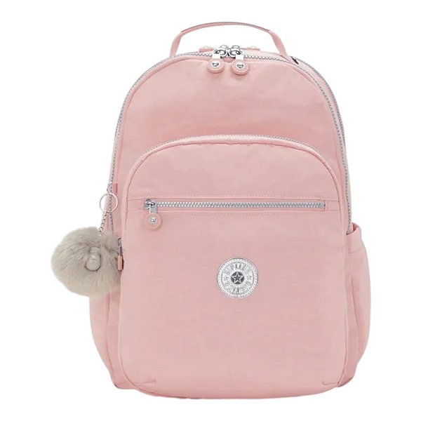 Mochila Kipling Seoul Lap Bridal Rose