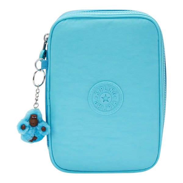 Estojo Kipling 100 Pens Funky Turq Bl Azul