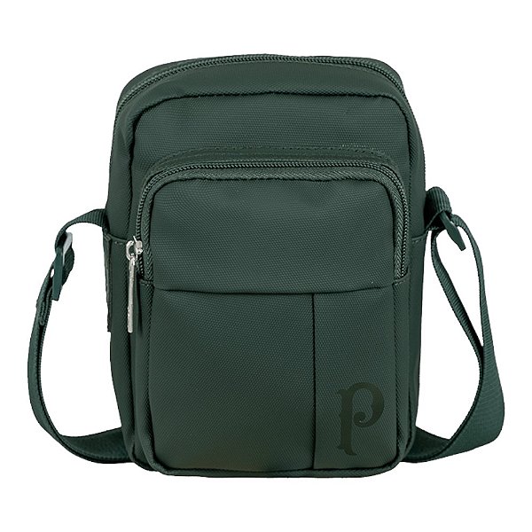 Bolsa Transversal Sestini Palmeiras Hydroblock Verde Escuro