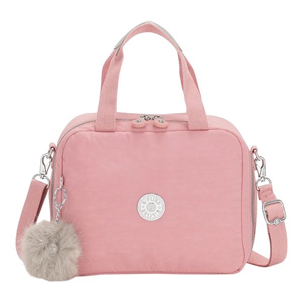Lancheira Kipling Miyo Bridal Rose Feminino Rosa