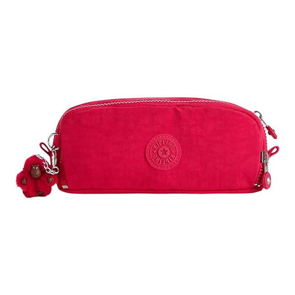 Estojo Kipling Gitroy True Pink Feminino Rosa