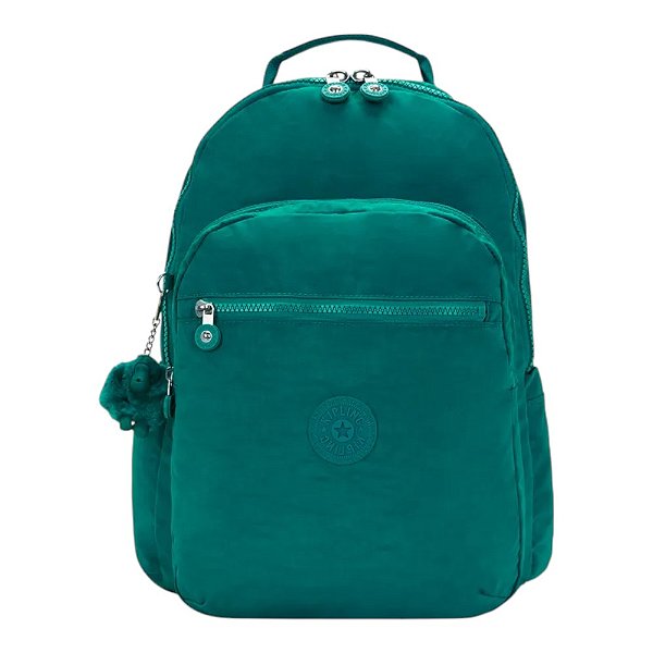 Mochila Kipling Seoul Lap Outspoken Green Unissex Verde