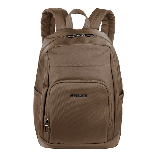 Mochila Sestini Média Work 2 Anti Furto Unissex Marrom