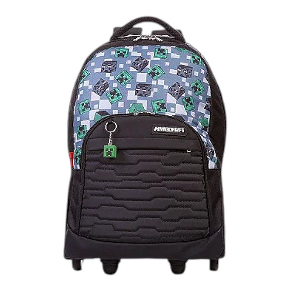 Mochila com Carrinho Sestini Mega Rodas Minecraft x Mosaico