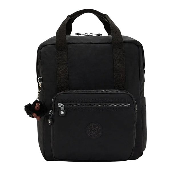 Mochila Kipling Buddy True Black Escolar Feminino Preto