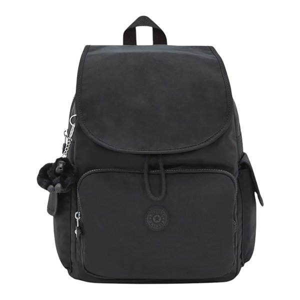 Mochila Kipling City Pack Black Noir Unissex Preto