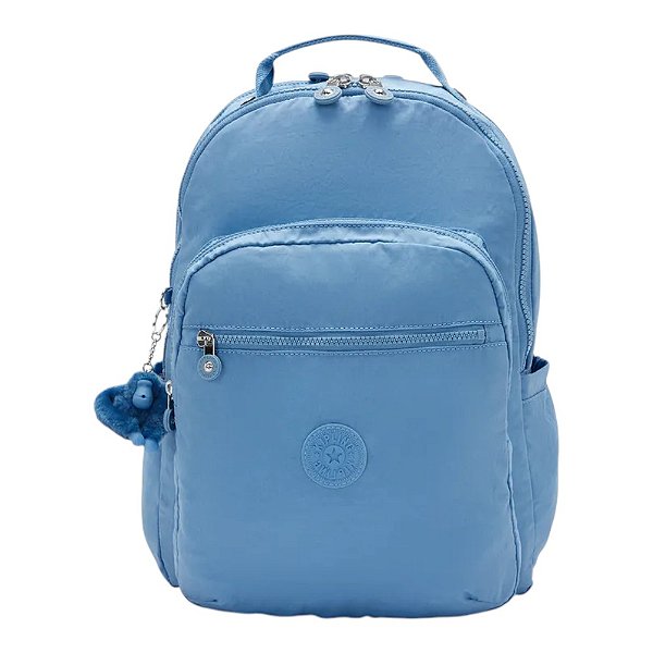 Mochila Kipling Seoul Lap Vintage Blue Feminino Azul