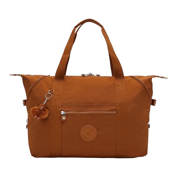 Bolsa de Mão Kipling Art M Stylish Mokka Feminino Marrom