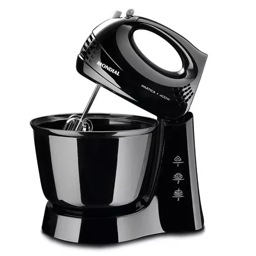 Batedeira Prática 400w 3,6 Litros B-44-b Preto Mondial 60Hz