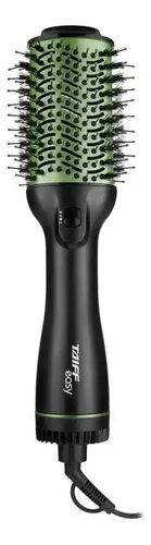 Escova Secadora Taiff Easy Oval 1200W, Preto/Verde 127V