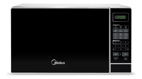 Micro-ondas Midea 20l Branco E Preto  Mras22