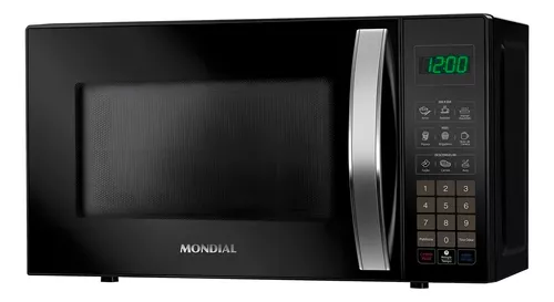 Micro-ondas Mondial 1200w, Mo-01-21-b 127V-220V  Preto
