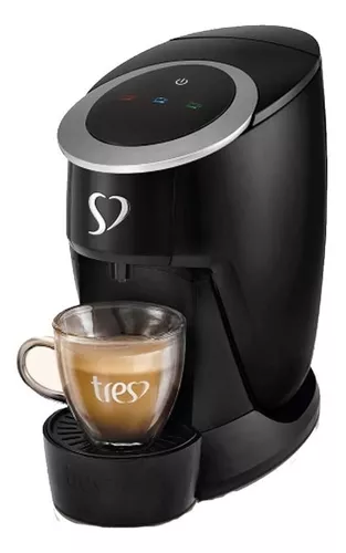 Tres Corações Touch Cafeteira Automática  220v - 127V Preta-fosco