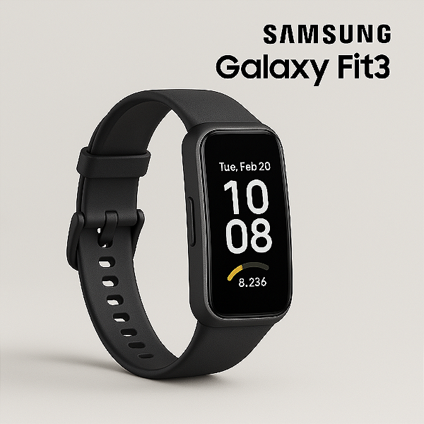 Samsung Smartwatch Galaxy Fit3 Grafite