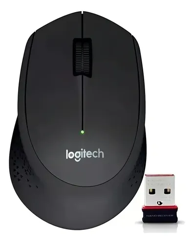Mouse sem fio Logitech M280 preto