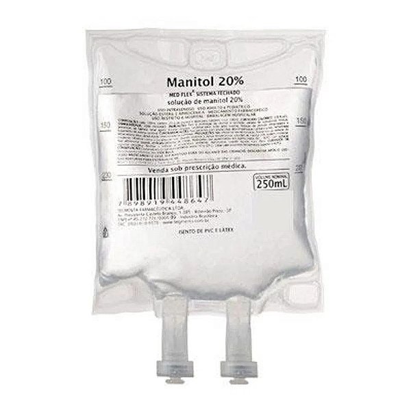 MANITOL SOLUÇÃO 20% 250ML