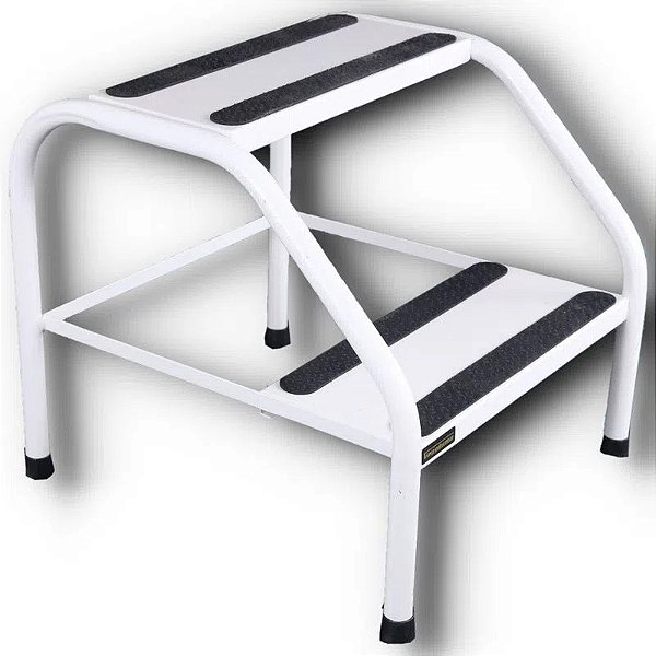 EV-02 - ESCADA C/2 DEGRAUS 34X36X33 (comporta .130 kg)